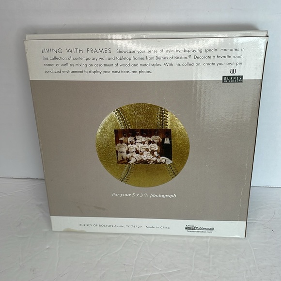 Burnes of Boston baseball photo frame NIB - Picture 2 of 10